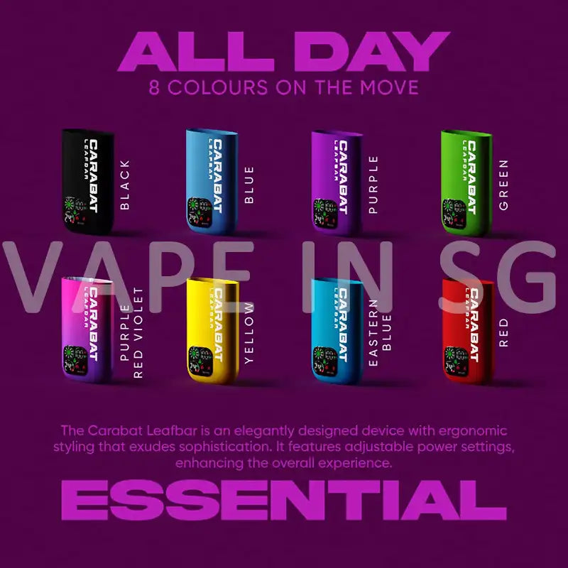 CARABAT-LEAFBAR-15000-BATTERY-DEVICE-COLOR-SINGAPORE-VAPEINSG