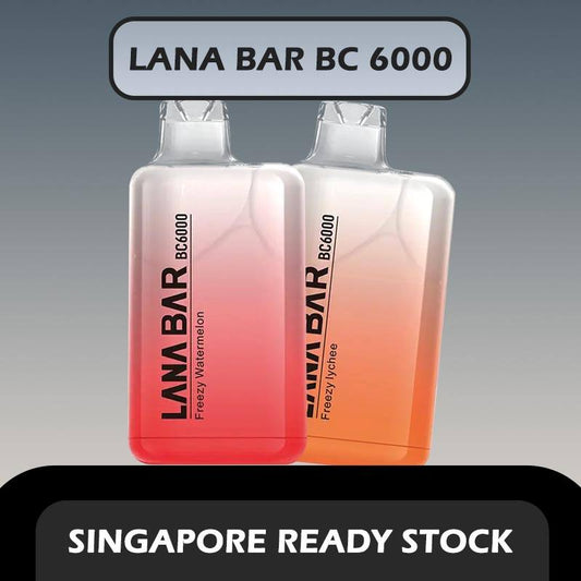LANA BAR BC 6000 ISPOSABLE IN SINGAPORE - VAPE IN SG