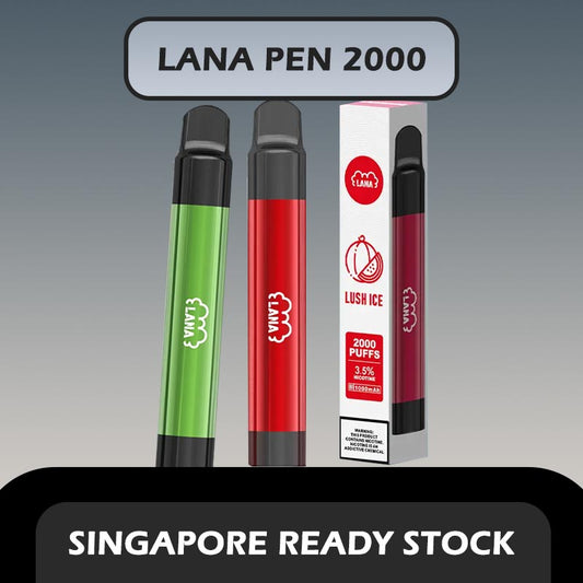 LANA PEN 2000 DISPOSABLE IN SINGAPORE at VAPE IN SG