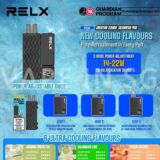 RELX-CREATOR-22000-BATTERY-DEVICE-DISPOSABLE-SINGAPORE-VAPEINSG