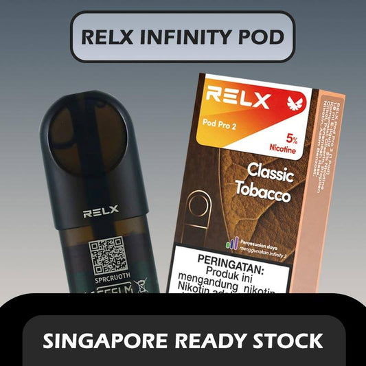 RELX INFINITY POD in SINGAPORE-VAPEINSG