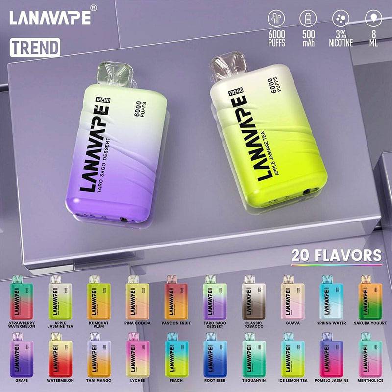 10pcs LANA TREND 6000 DISPOSABLE BUNDLE in SINGAPORE at VAPEINSG