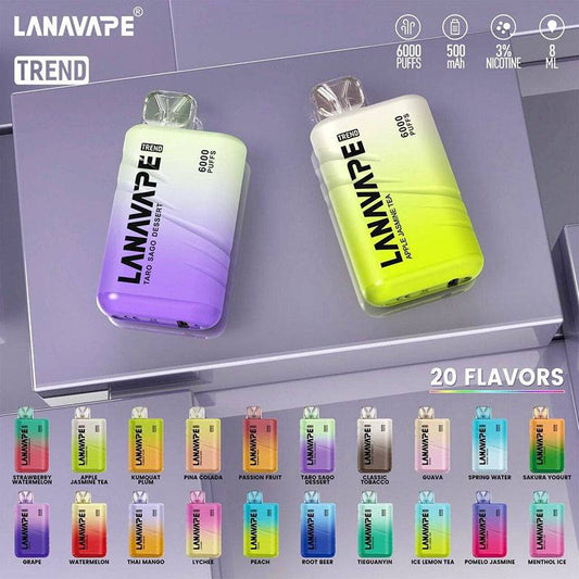10pcs LANA TREND 6000 DISPOSABLE BUNDLE in SINGAPORE at VAPEINSG