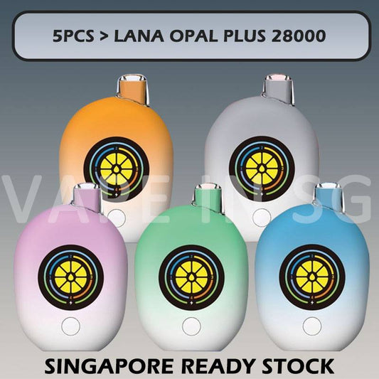 5pcs LANA OPAL PLUS 28000 BUNDLE in SINGAPORE at VAPEINSG