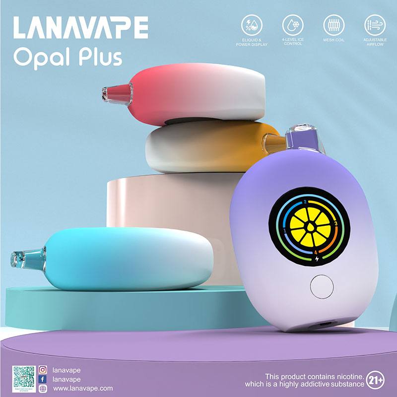 5pcs LANA OPAL PLUS 28000 DISPSOABLE BUNDLE in SINGAPORE at VAPEINSG