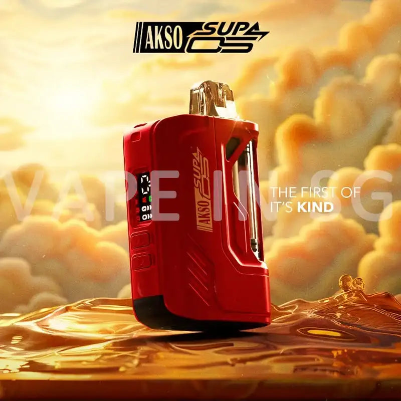 AKSO-SUPA-NOVA-PRO-12000-BATTERY-DEVICE-COLOR-CHILLI-RED-SINGAPORE-VAPEINSG