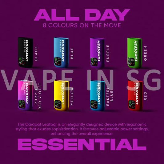 CARABAT-LEAFBAR-15000-BATTERY-DEVICE-COLOR-SINGAPORE-VAPEINSG