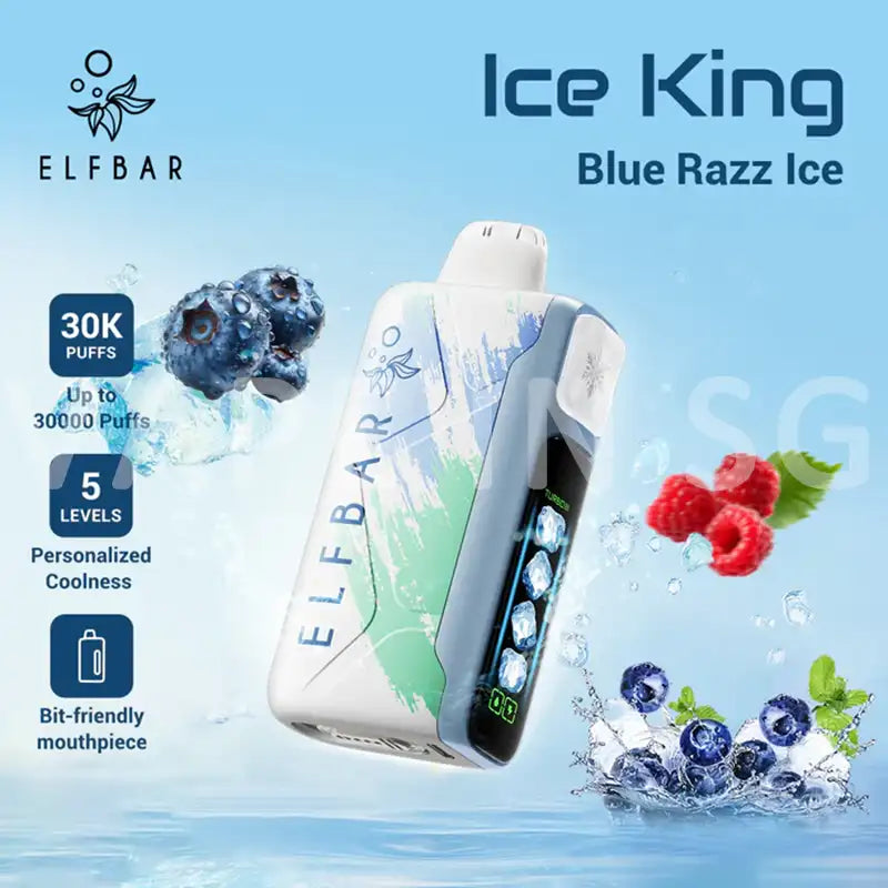 ELFBAR-ICE-KING-30000-DISPOSABLE-BLUE-RAZZ-ICE-SINGAPORE-VAPEINSG