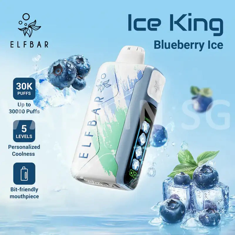 ELFBAR-ICE-KING-30000-DISPOSABLE-BLUEBERRY-ICE-SINGAPORE-VAPEINSG