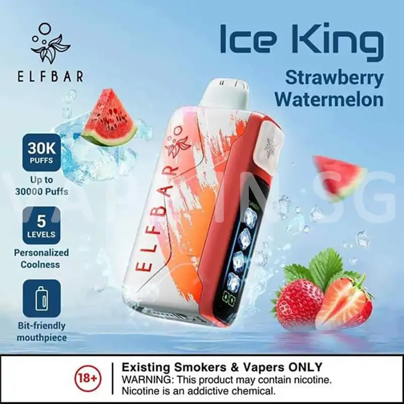 ELFBAR-ICE-KING-30000-DISPOSABLE-STRAWBERRY-WATERMELON-SINGAPORE-VAPEINSG