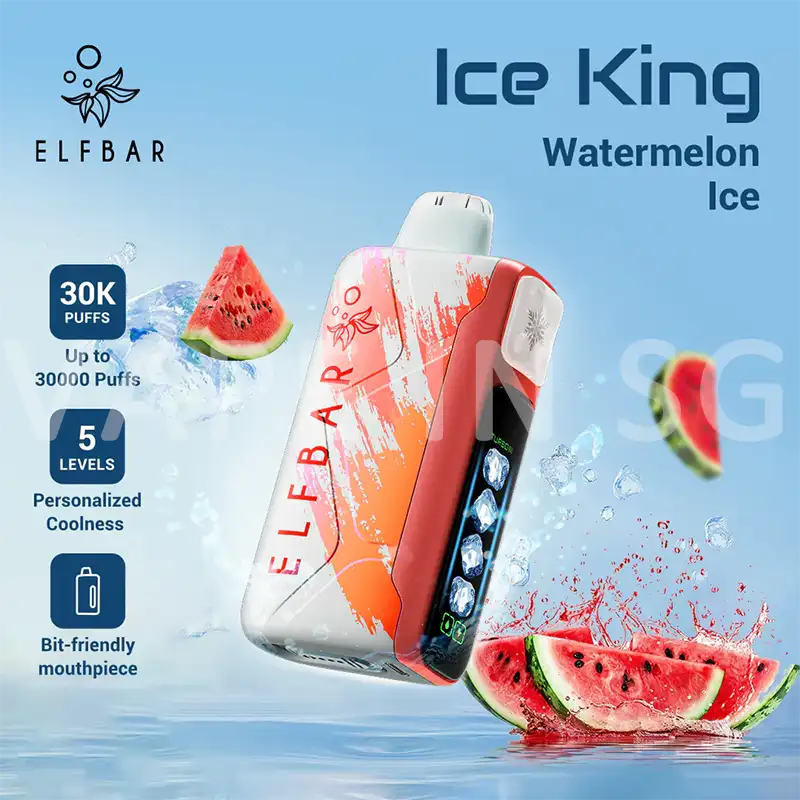 ELFBAR-ICE-KING-30000-DISPOSABLE-WATERMELON-ICE-SINGAPORE-VAPEINSG