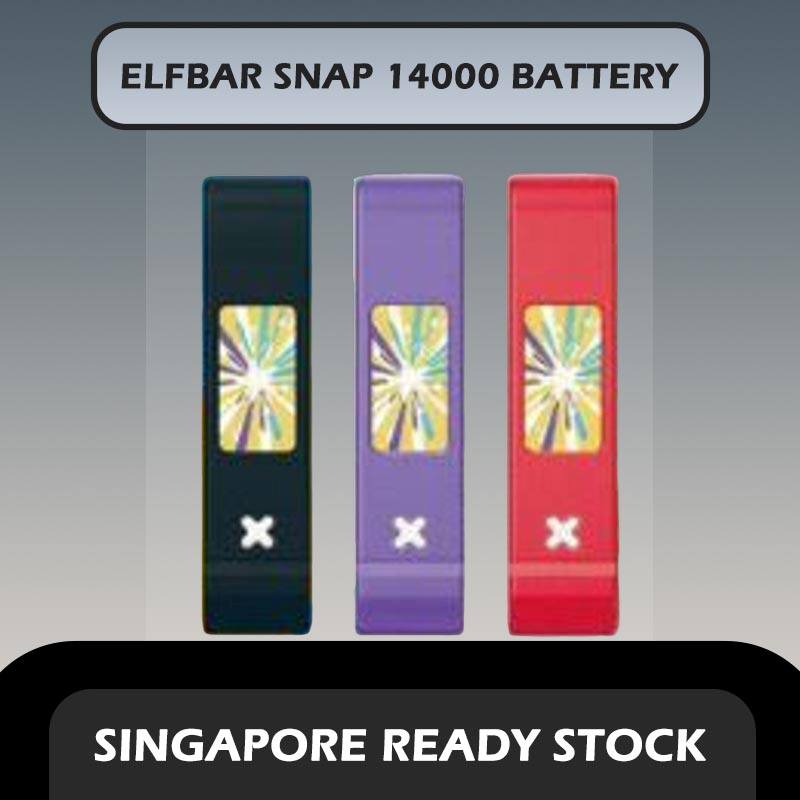 ELFBAR SNAP 14000 DISPOSABLE BATTERY DEVICE in SINGAPORE at VAPE IN SG