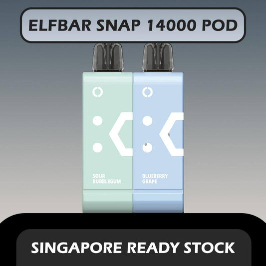 ELFBAR SNAP 14000 DISPOSABLE CARTRIDGE POD in SINGAPORE at VAPE IN SG