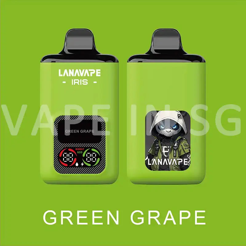 LANA-IRIS-30000-PUFFS-DISPOSABLE-GREEN-GRAPE-SINGAPORE-VAPEINSG