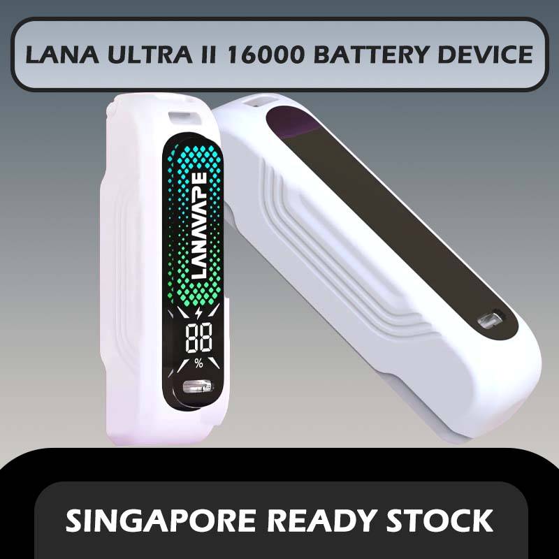 LANA ULTRA II 16000 DISPOSABLE BATTERY DEVICE in SINGAPORE at VAPEINSG