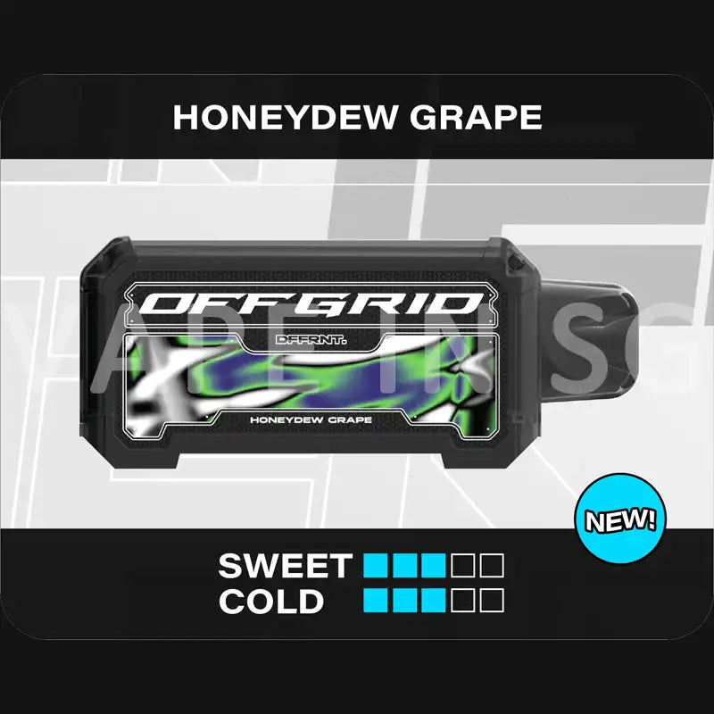 OFFGRID-VAPETAPE-UNPLUG-CARTRIDGE-Honeydew-Grape-SINGAPORE-VAPEINSG