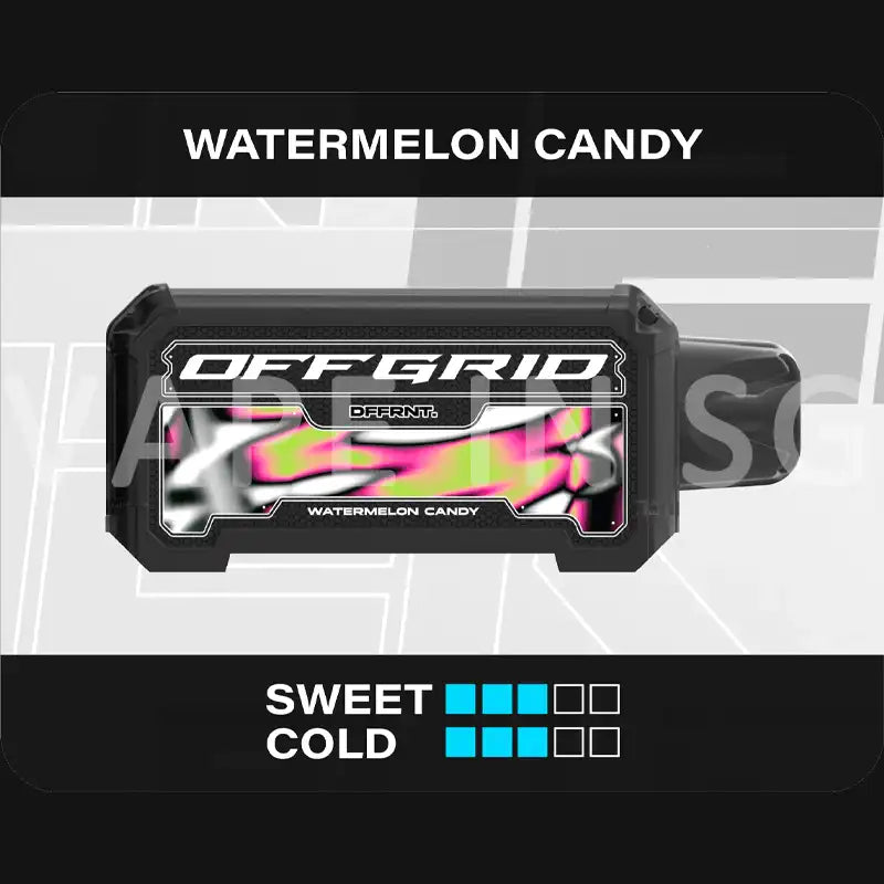 OFFGRID-VAPETAPE-UNPLUG-CARTRIDGE-watermelon-candy-SINGAPORE-VAPEINSG