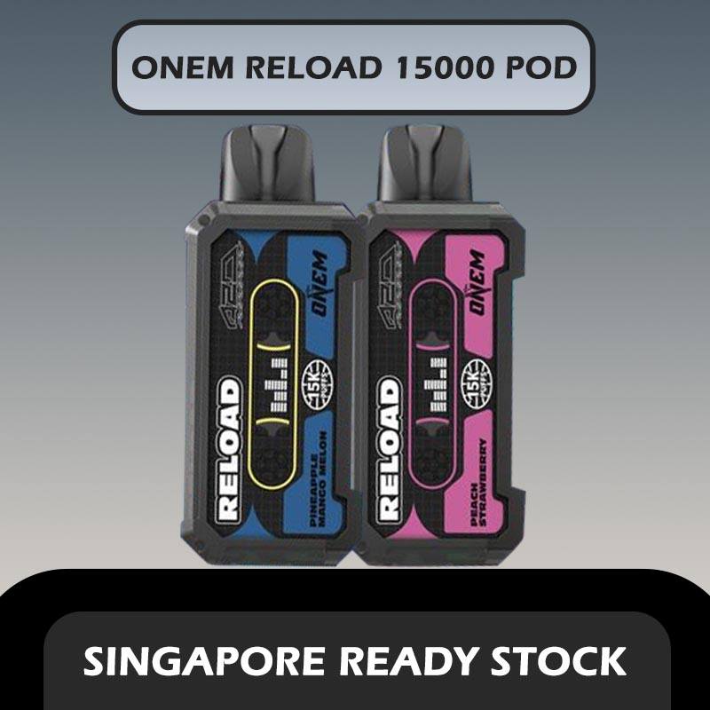 ONEM RELOAD 15000 CARTRIDGE POD in SINGAPORE at VAPEINSG