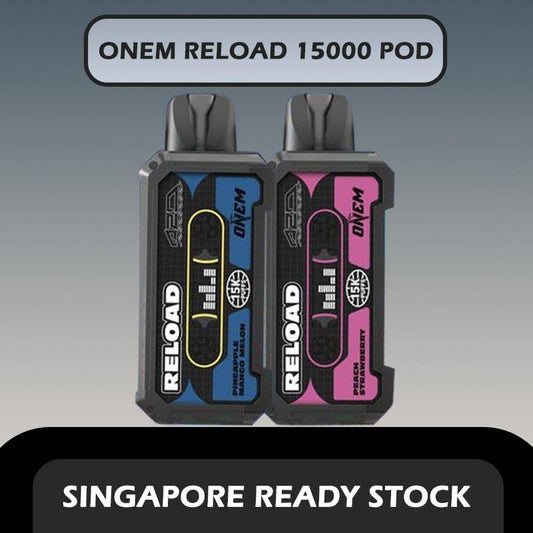 ONEM RELOAD 15000 CARTRIDGE POD in SINGAPORE at VAPEINSG