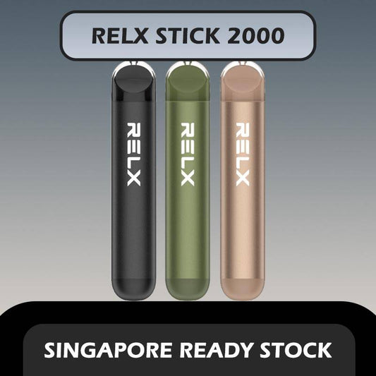 RELX STICK 2000 DISPOSABLE in SINGAPORE at VAPE IN SG