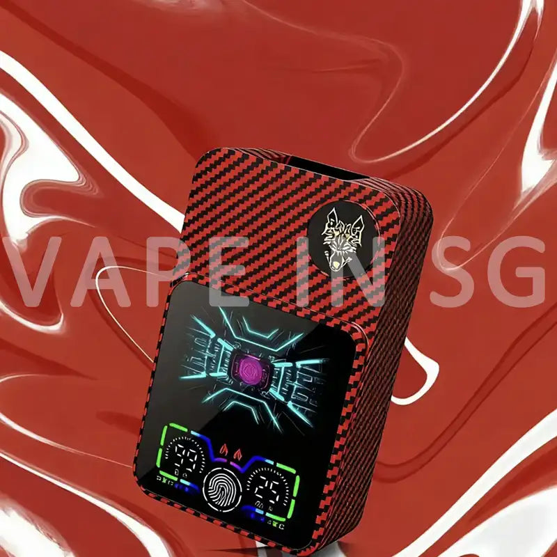 SNOWWOLF-16000-PUFFS-BATTERY-DEVICE-RED-COLOR-SINGAPORE-VAPEINSG
