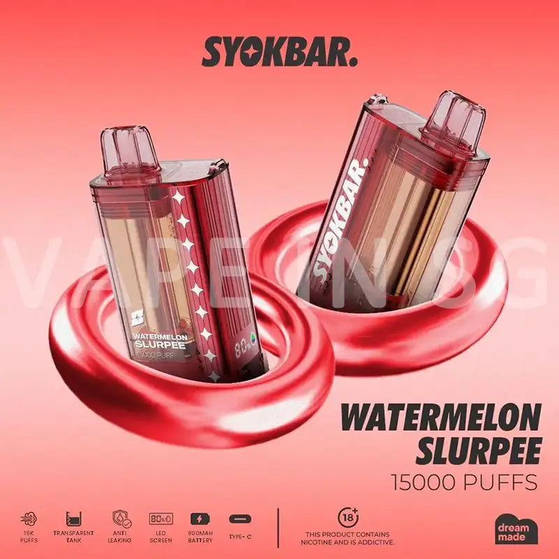 SYOKBAR-15000-DISPOSABLE-watermelon-slurpee-SINGAPORE-VAPEINSG