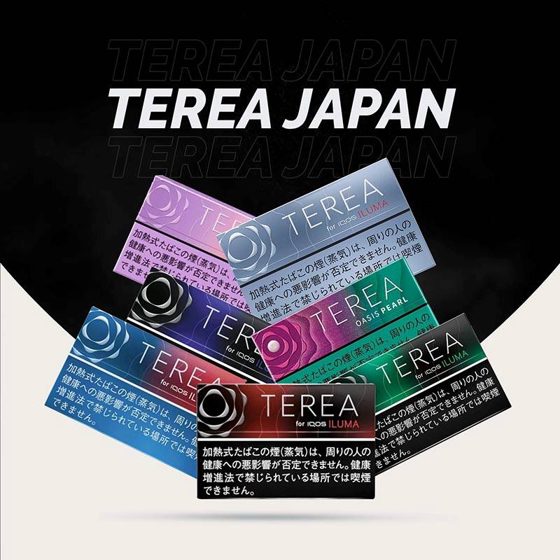 TEREA IQOS JAPAN SERIES FLAVOUR in SINGAPORE at VAPE IN SG