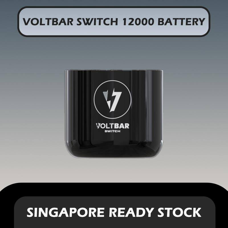 VOLTBAR SWITCH 12000 DISPOSABLE BATTERY DEVICE in SINGAPORE VAPE IN SG