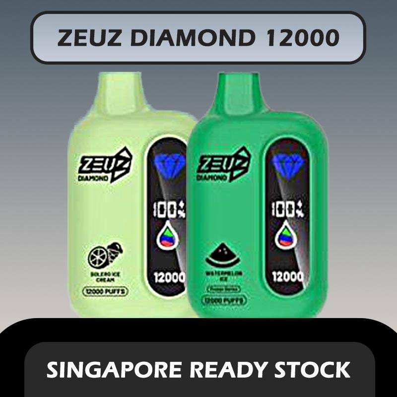 ZEUZ DIAMOND 12000 DISPOSABLE in SINGAPORE at VAPE IN SG